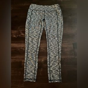 FITSPI - Women’s Leggings - Navy/White - Size L